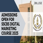 Admissions Open For SSCBS Digital Marketing Course 2025